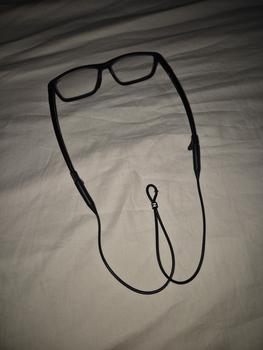 Product Review of Tali Kalung Kacamata Silikon Sport Strap Olahraga Penahan Kacamata from Tokopedia customer review 0