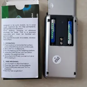LIVO Timbangan Digital Mini 500gr Akurasi 0.1gr LED Pocket Scale Kecil Emas 500 0.1