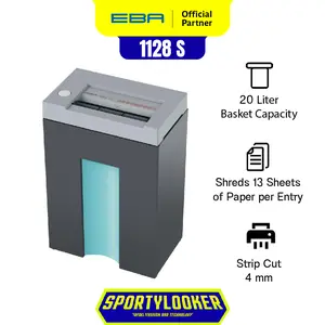 EBA 1128S / 1128 S Paper Shredder - Mesin Penghancur Kertas Grs Resmi