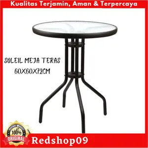 meja teras/meja teras kaca/meja taman/meja outdoor/meja indoor