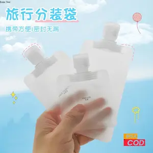 Botol Refill 30/50/100ml Fliptop Isi Ulang Sabun Shampo Cair Plastik