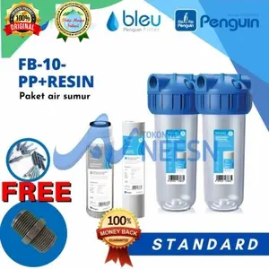 Filter air saringan air PENGUIN PBF 10 STD Paket isi PP + RESIN