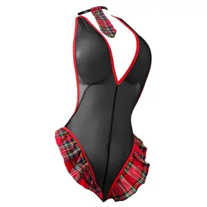 L1310 Lingerie Sexy Baju Dinas Malam Wanita Seksi Costume Seragam Sekolah Siswa Pelajar Student