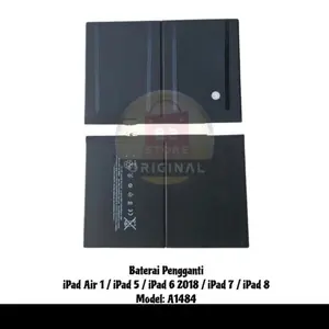 BATERAI BATTERY IPAD 6 2018 - IPAD 7 - IPAD 8 - IPAD 9  - IPAD 5 - IPAD AIR 1 A1484 A1474 A1475 A1476 A1893 A1954