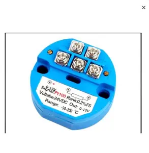RTD PT100 PT-100 Temperature Transmitter -50-200 C Output 4-20mA 24VDC