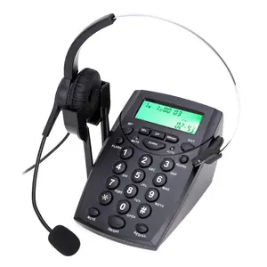 Telephone Desk HT800 with Headphone Call Center VH500