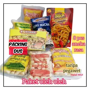 NEW 100% ASLI CEMILAN MAKANAN OLEH-OLEH KHAS BALIKPAPAN KALIMANTAN BONTINGS TERLARIS