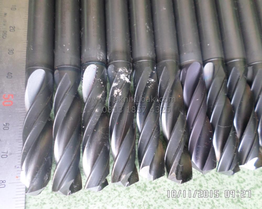 Drill carbide d10 x 80 Bor Carbide — foto asli 4