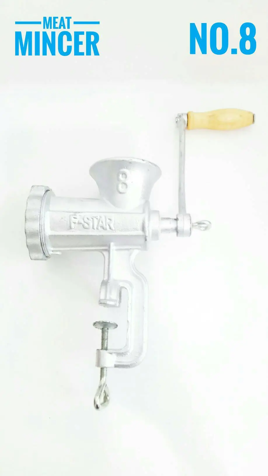 meat mincer , gilingan daging manual no 8