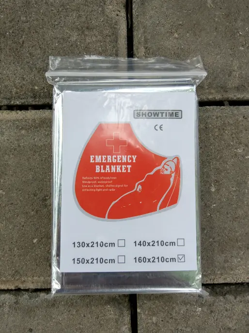 emergency blanket 160x210cm