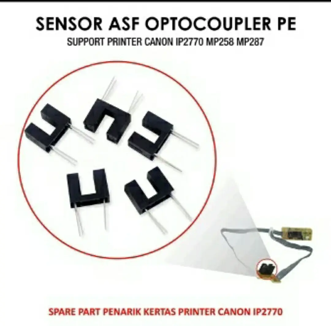 Optocoupler PE Sensor Canon IP2770 MP258 MP287 MP237 Sensor ASF Kertas ...