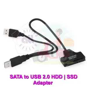 JN Kabel SATA to USB 2.0 HDD - SSD Adapter Cable USB2.0 Harddisk Hard
