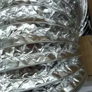 Pipa exhaust Aluminium 10 meter 6"/flexible cerobong/pembuangan asap