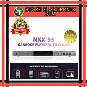 Promo Super Karaoke Nakamichi Nkx 55 Original Support Android