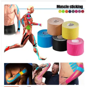 Kinesio Tape Terapi Kinesiology Plester Olah Raga Mencegah Cedera otot