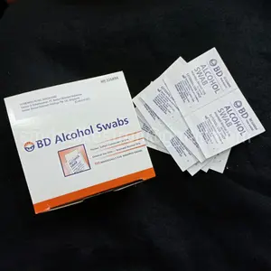 alcohol swab BD/ kertas tisu alkohol tebal