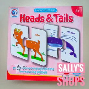 Mainan Edukasi Bayi dan Anak Matching Card Puzzle / Happy Stitching