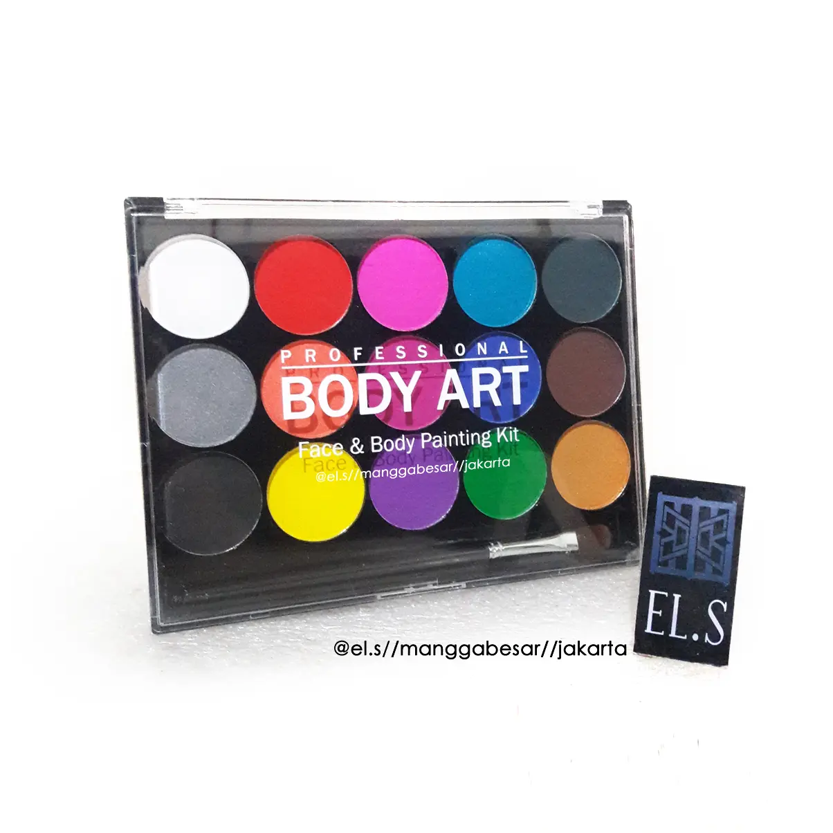 Professional Body Art Set 15 Warna