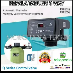 Kepala Tabung Filter Otomatis 3 Way Autometic Head Tabung Filter FRP