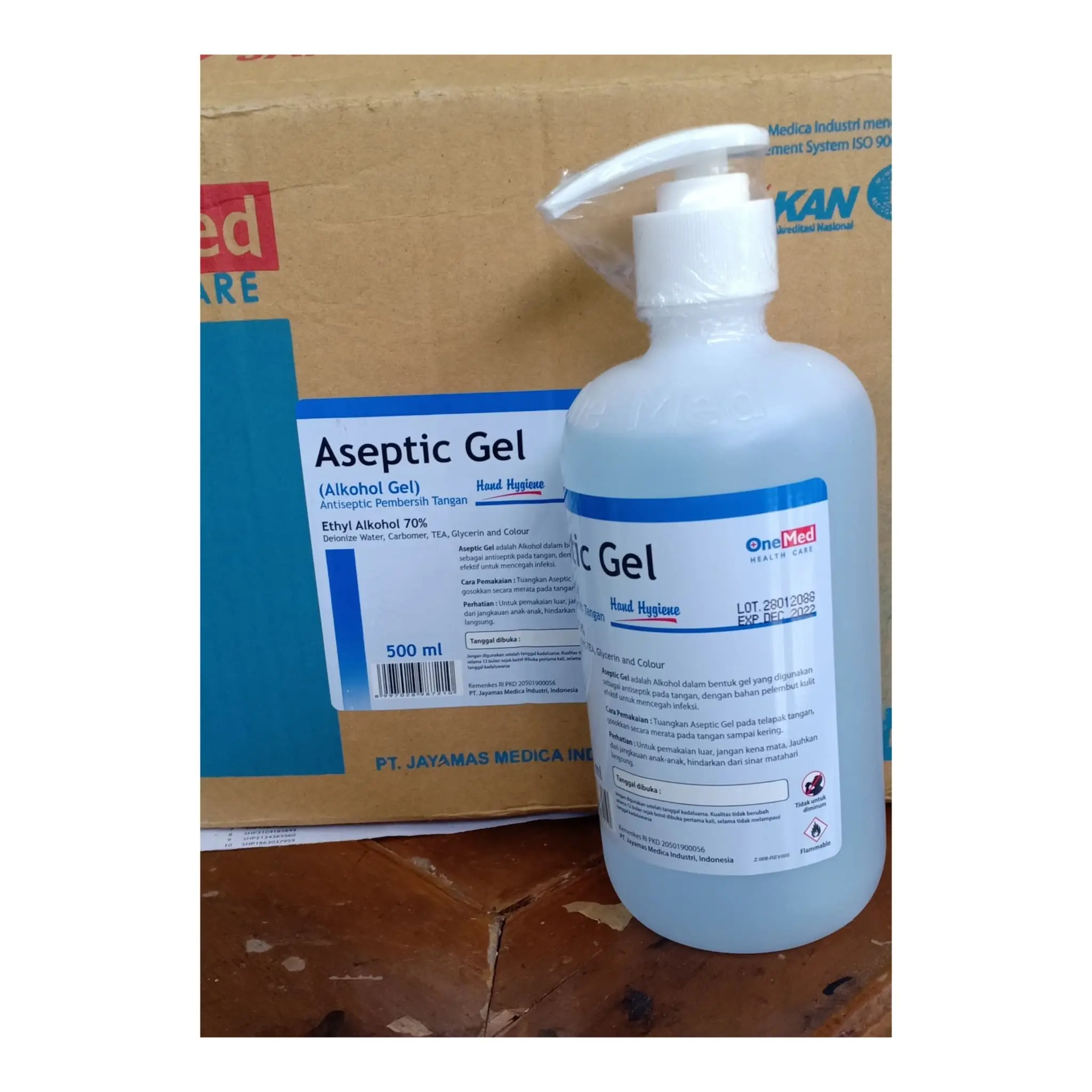 Antiseptic Gel 500ml Onemed