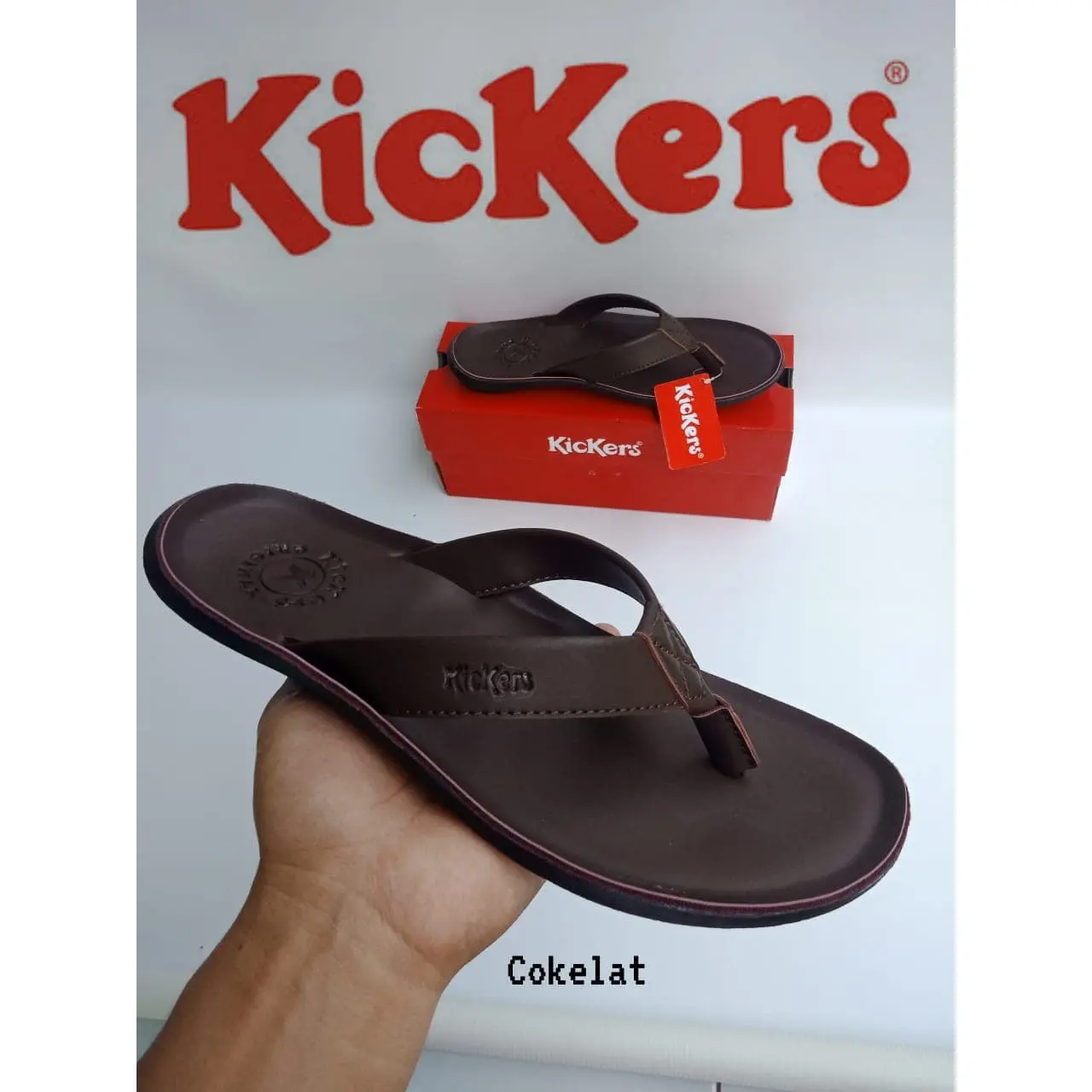 SANDAL KULIT ASLI SANDAL PRIA SANDAL KICKERS