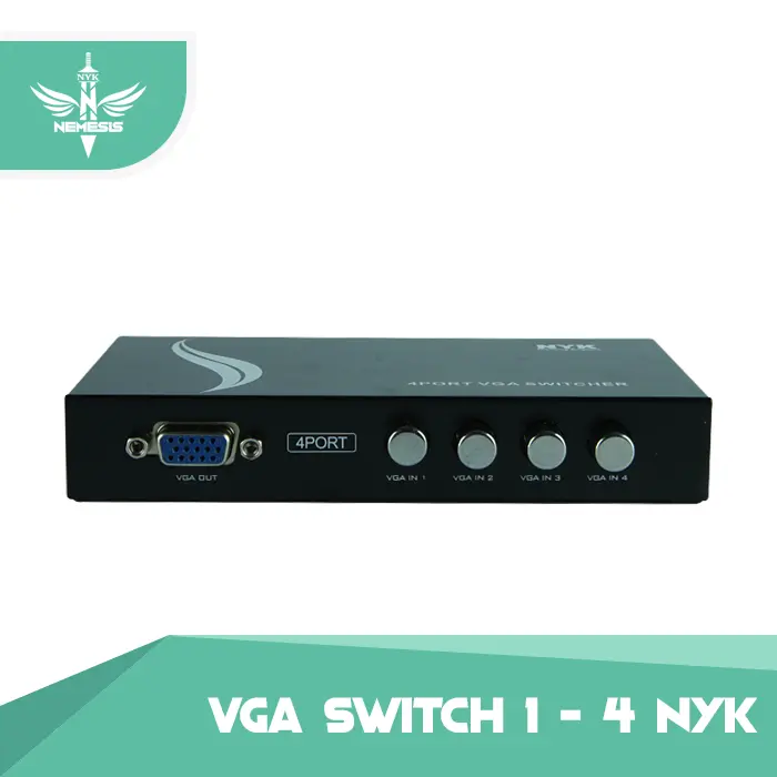 NYK VGA Switcher 1-4 Port