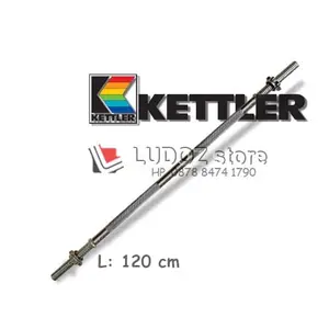 KETTLER Solid Straight Stick 120cm 3cm batang stik tiang bar Lurus