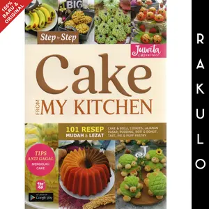 Buku Cake From My Kitchen (Kue Dari Dapur Saya) by Juwita Gra