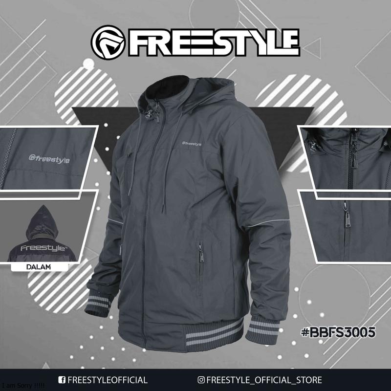 JAKET BOLAK BALIK BB OUTERWEAR OUTWEAR PRIA SPORTY RUNNING WATERPROOF