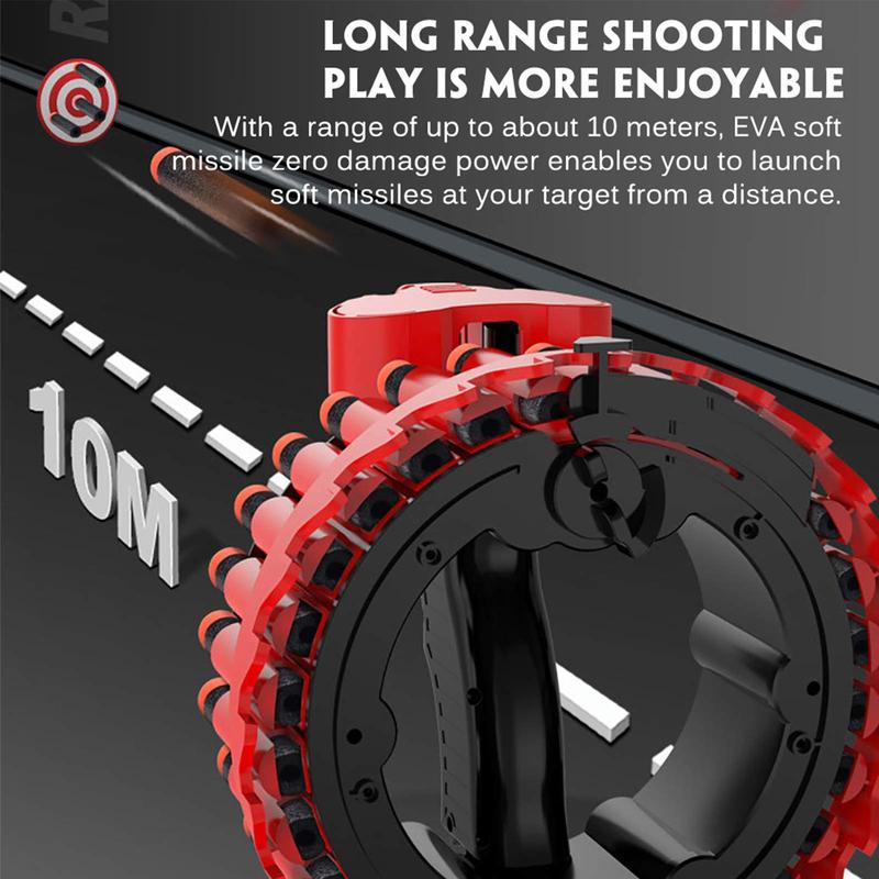 Electric Soft Bullet G-un,Rapid Fire Dart Blasters Bracelet