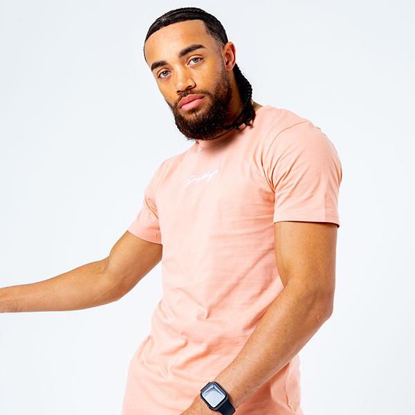 HYPE PINK SCRIBBLE MEN'S T-SHIRT