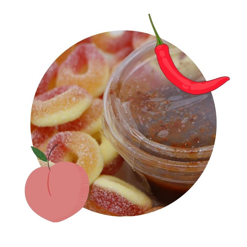 Chamoy Peach Rings