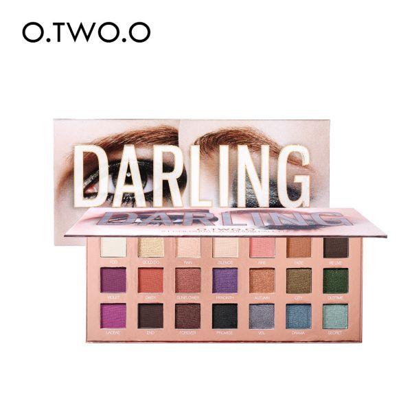 O.TWO.O Darling Eyeshadow Palletes 21 Colors Ultra Fine Powder Pigmen…