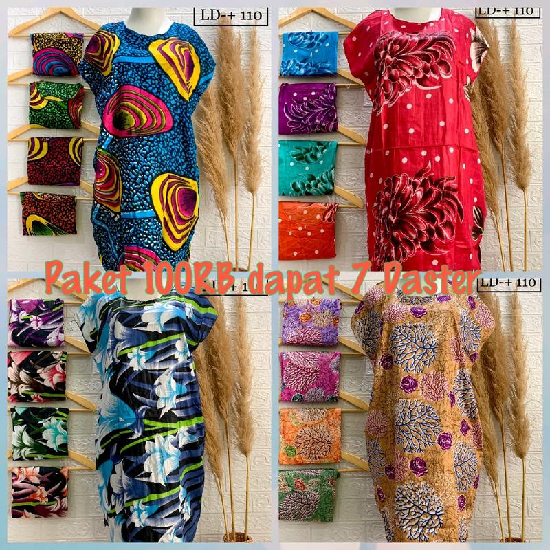 Paket Daster 100RB dapat 7 PC