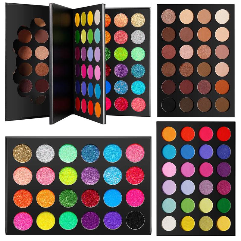 DE'LANCI Palette Makeup Eyeshadow 72 Colors,Pigmented Nude Earth Eye …