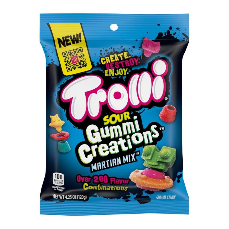 Trolli Sour Gummi Creations Martian Mix 120g